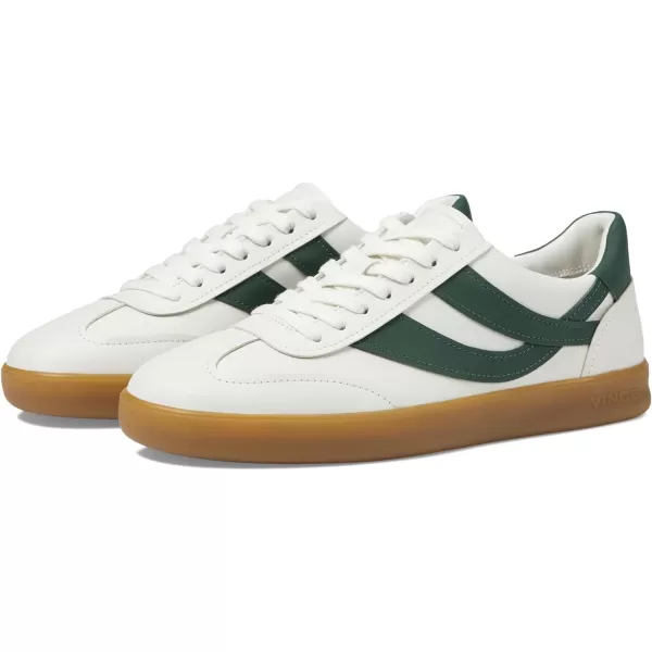 Vince Mens OasisM SneakersChalk WhitePine Green Leather