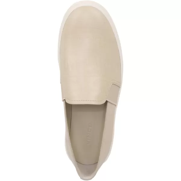 Vince Womens Blair Slip On Fashion SneakersMoonlight White Leather