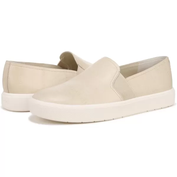 Vince Womens Blair Slip On Fashion SneakersMoonlight White Leather