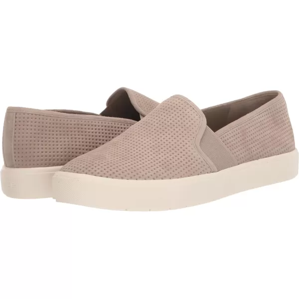 Vince Womens Blair Slip On Fashion SneakersTaupe Grey Suede