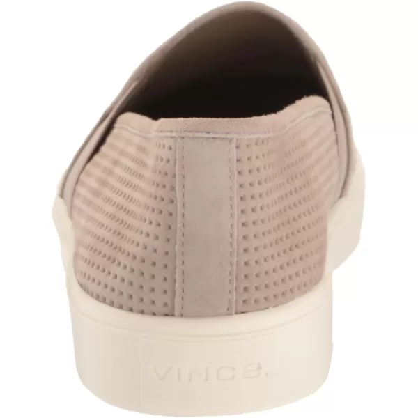 Vince Womens Blair Slip On Fashion SneakersTaupe Grey Suede