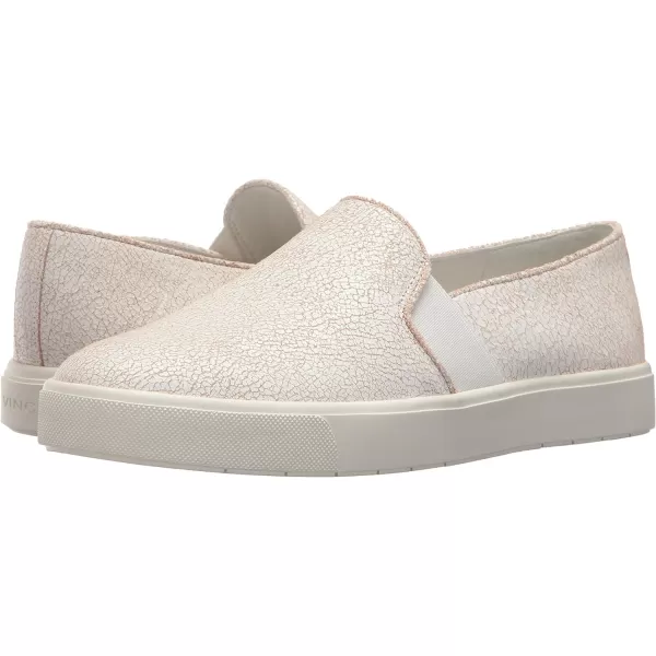 Vince Womens Blair Slip On Fashion SneakersWhite Crackle