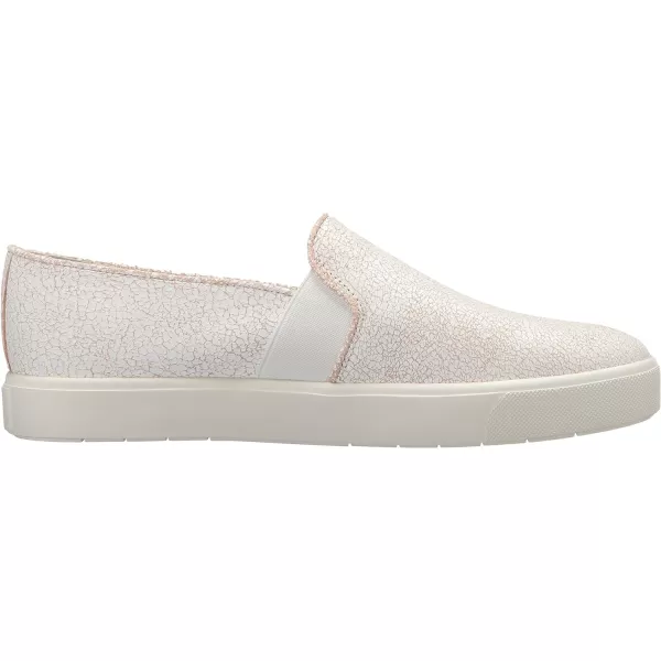 Vince Womens Blair Slip On Fashion SneakersWhite Crackle