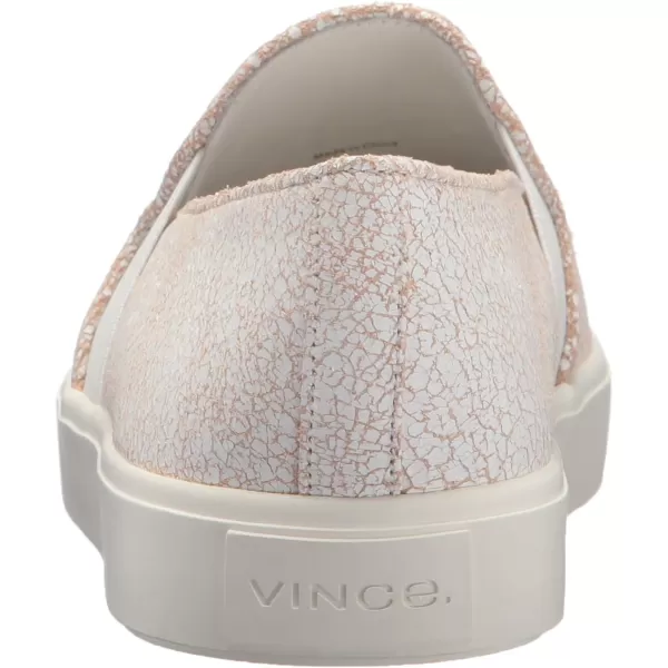 Vince Womens Blair Slip On Fashion SneakersWhite Crackle