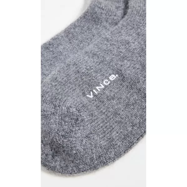 Vince Womens Cashmere Jersey Short SocksHeather Grey