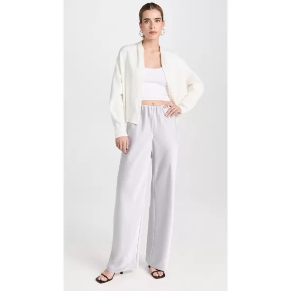 Vince Womens Drape Front CardiganOffwhite