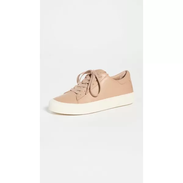 Vince Womens Gabi SneakersCappuccino Beige Leather