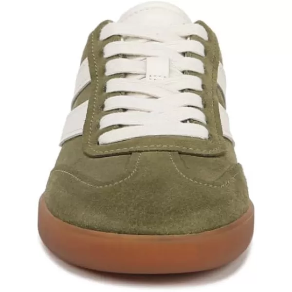 Vince Womens Oasisw Lace Up Fashion SneakerFern Green Suede