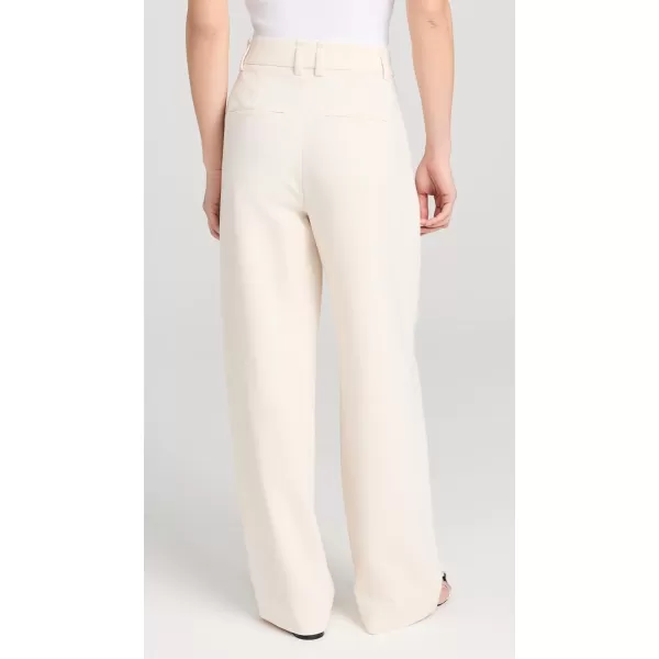 Vince Womens Pintuck Wide Leg PantsOffwhite