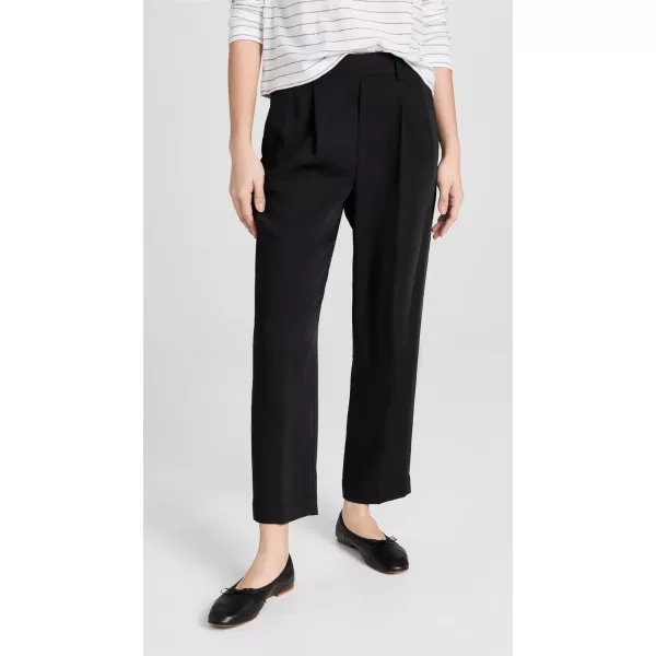 Vince Womens Tapered Pull on PantBlack