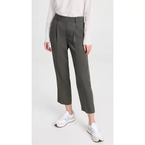 Vince Womens Tapered Pull on PantDeep Aegean