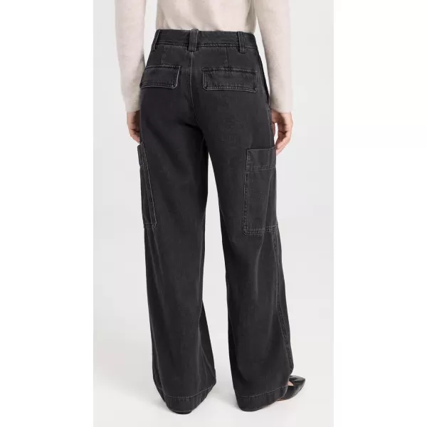 Vince Womens Utility Denim JeansWashed Black