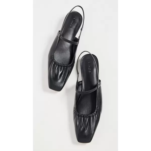 Vince Womens Venice FlatsBlack