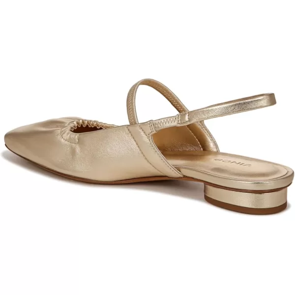 Vince Womens Venice FlatsChampagne Leather