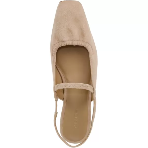 Vince Womens Venice FlatsDune Beige Suede