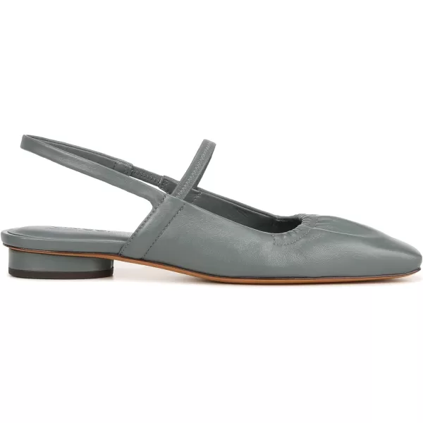 Vince Womens Venice FlatsSeastone Leather