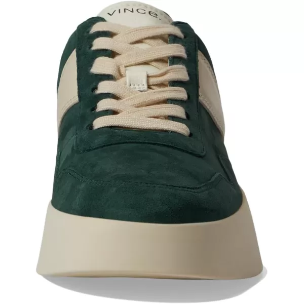 Vince Womens Warren Court Lace Up SneakerEvergreen Suede