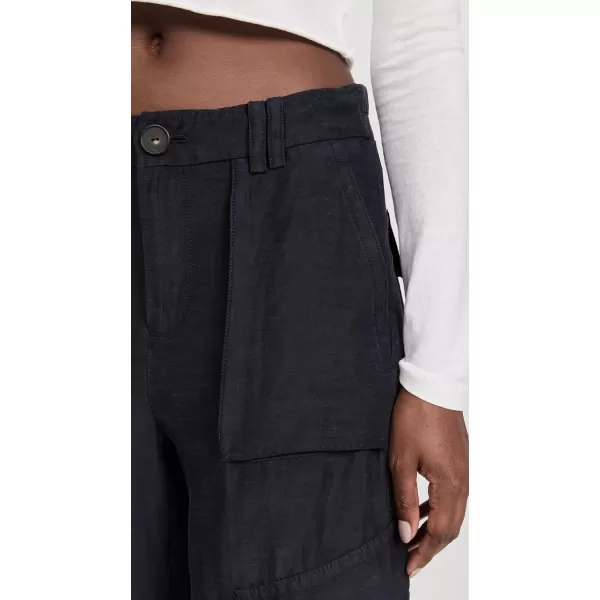 Vince Womens Wide Leg Cargo PantCoastal