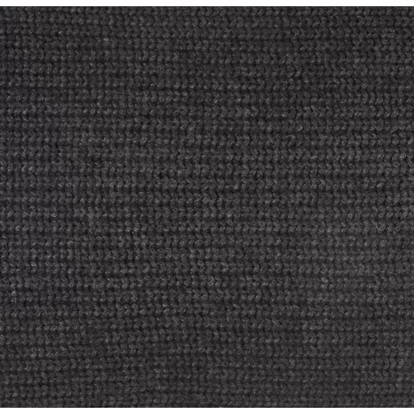 Vince mens Cashmere Blend Shaker Stitch Rib Knit ScarfCharcoal