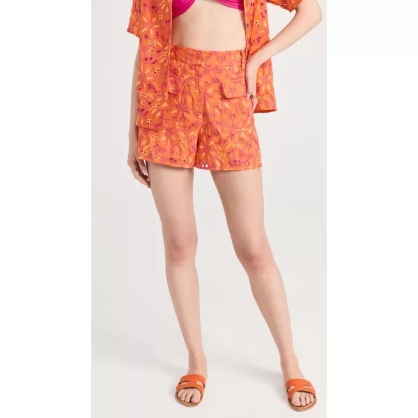 Waimari Womens Juana ShortsOrange