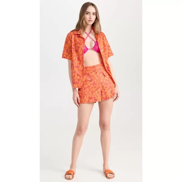 Waimari Womens Juana ShortsOrange