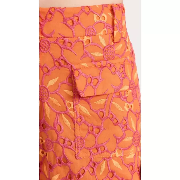 Waimari Womens Juana ShortsOrange