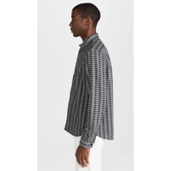 Wax London Mens Trin ShirtNavyEcru