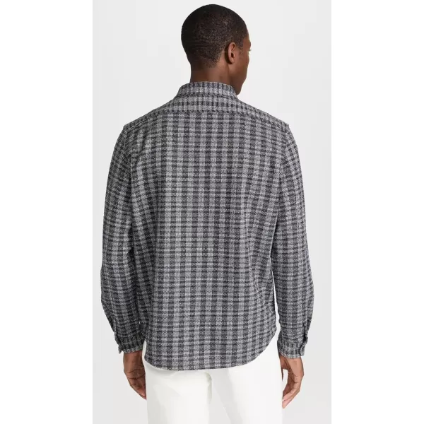 Wax London Mens Trin ShirtNavyEcru