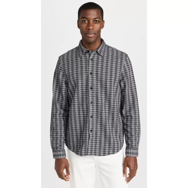 Wax London Mens Trin ShirtNavyEcru