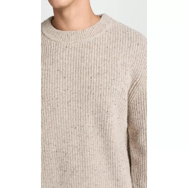 Wax London Mens Wilde Crew SweaterNatural