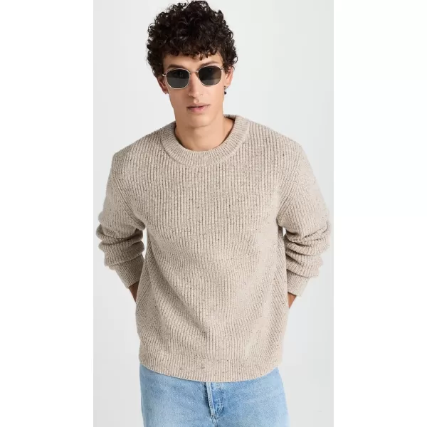 Wax London Mens Wilde Crew SweaterNatural