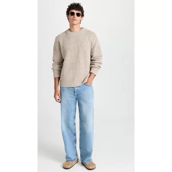 Wax London Mens Wilde Crew SweaterNatural