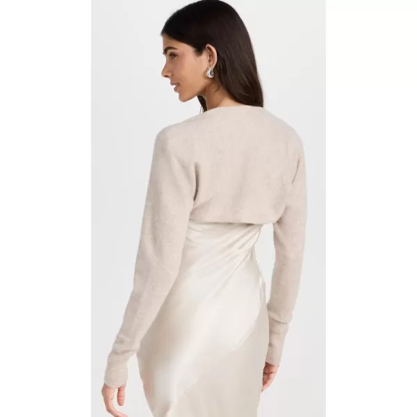 White  Warren Womens Cashmere ShrugSandwisp Heather