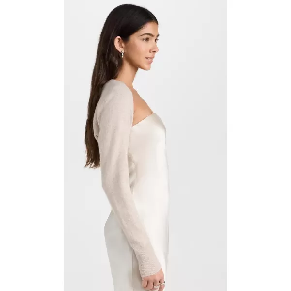 White  Warren Womens Cashmere ShrugSandwisp Heather