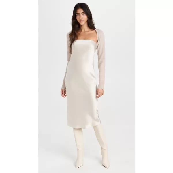 White  Warren Womens Cashmere ShrugSandwisp Heather