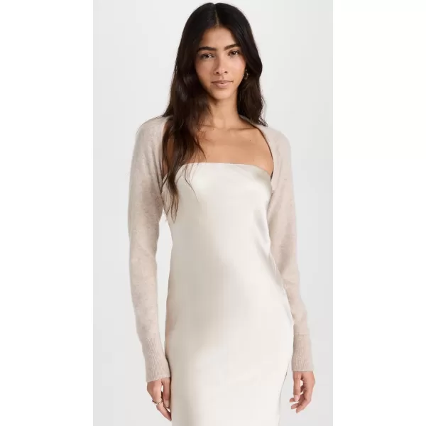 White  Warren Womens Cashmere ShrugSandwisp Heather