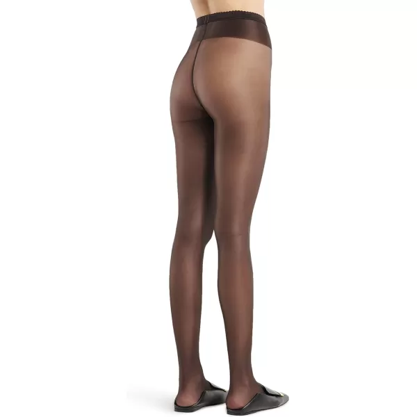 Wolford Neon 40 Denier SemiOpaque Shiny Tights For Women Pantyhose SemiSheer Hosiery Soft Waistband Comfort Everyday WearSoft Cacao