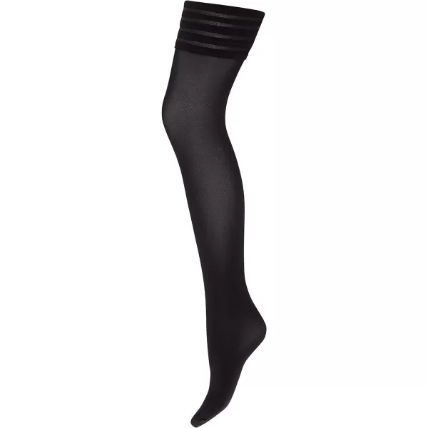 Wolford Womens Velvet de Luxe 50 StayUpBlack