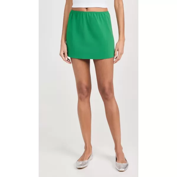 Womens Arielle MiniskirtGrass