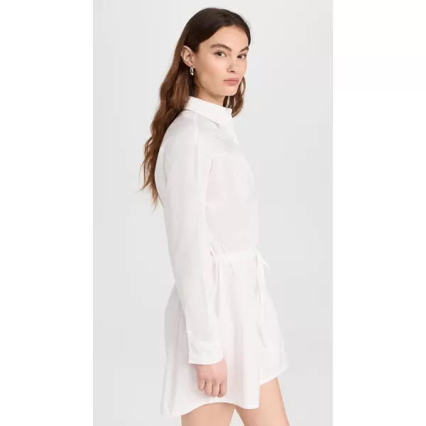 Womens Aurora Button Up TunicWhite