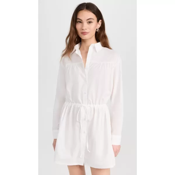 Womens Aurora Button Up TunicWhite