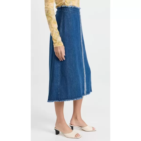 Womens Aurora SkirtWashed Indigo