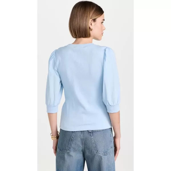 Womens Crew Neck Coralee TopLake Blue