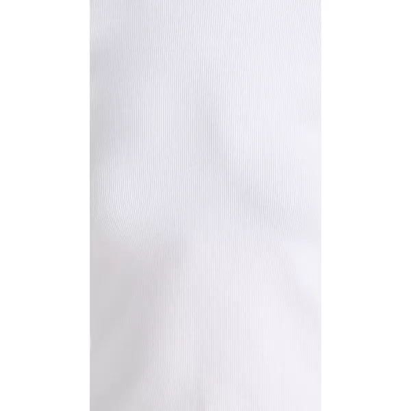 Womens Foxx Ribbed Long SleeveWhite