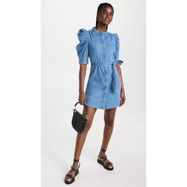 Womens Gillian Mini Denim DressBluebird