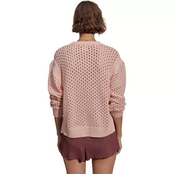 Womens Hains Knit CrewRose Smoke