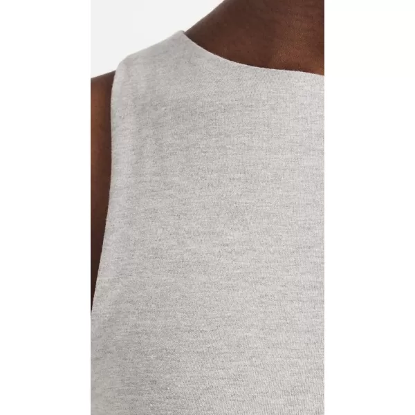 Womens High Neck Tank BodysuitGrey