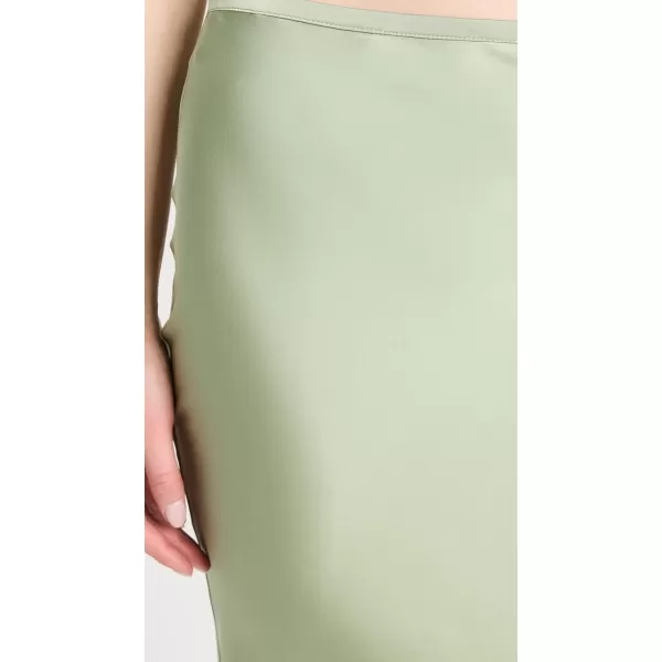 Womens Hudson Satin Maxi SkirtSage