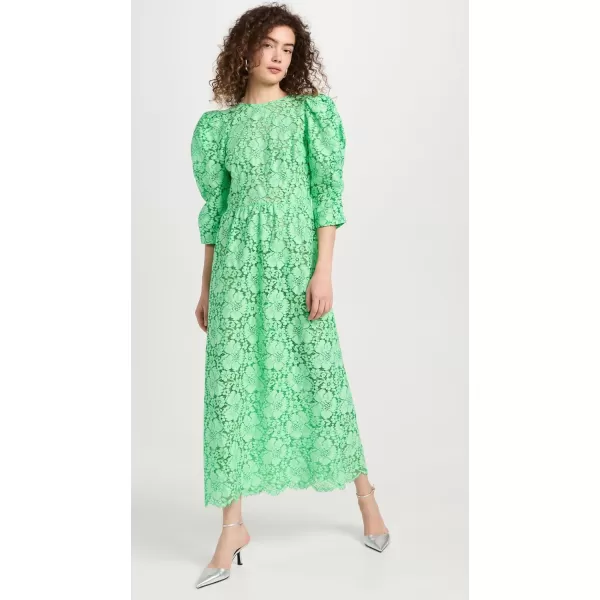 Womens Lace Maxi DressBright Mint