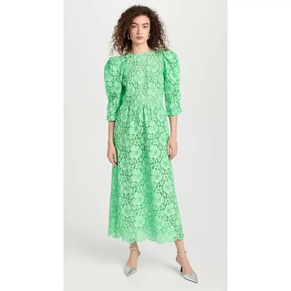 Womens Lace Maxi DressBright Mint